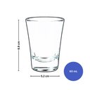 Ver imagem 3 de Kit 4 Copos de Dose/shot Paraty Tequila 60ml Bar Bebidas Festa Lotusglass