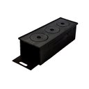 Ver imagem 1 de Fogão Caipira com Chapa 3 Furos de Ferro Fundido 65x27x23cm