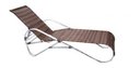 Ver imagem 3 de Kit Solzinho - Chaise Orbit Duna Cru + 3 Cadeira Piscinas São Tomé + Mesa de Brinde para Área Extern