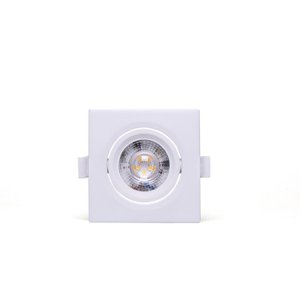 Spot Embutir Quadrado Alltop Led Par20 7w 4000k 45
