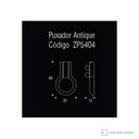 Ver imagem 3 de Puxador Antique Zen Cobre