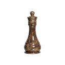 Ver imagem 4 de Peça de Xadrez Decorativa de Cerâmica Rainha Marrom Petra 30x13 cm