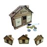 Cofrinho Cofre Casa Banco Dinheiro Woodbox Japones Poupança Rustico - 2