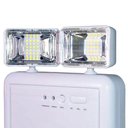 Ver imagem 3 de Luminaria Emergencia 2 Farois Led Recarregavel Lampada