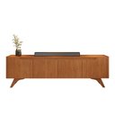 Ver imagem 5 de Rack para Tv 75'' Atenas 4 Portas 1.80m Mavaular:naturalle