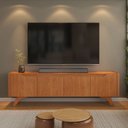 Ver imagem 4 de Rack para Tv 75'' Atenas 4 Portas 1.80m Mavaular:naturalle