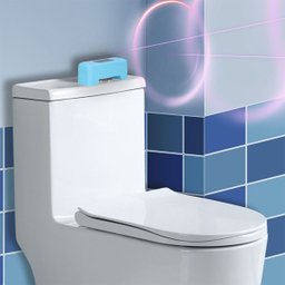 Sensor de Descarga Automatico Inteligente Recarregavel Usb Privada Vaso Sanitario Lavabo Banheiro Hi - 4