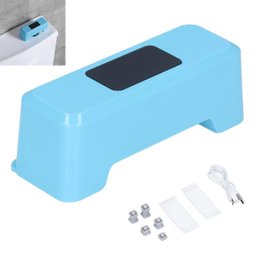 Sensor de Descarga Automatico Inteligente Recarregavel Usb Privada Vaso Sanitario Lavabo Banheiro Hi - 1