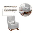 Ver imagem 3 de Poltrona de Leitura Retrô Linho Ds Home