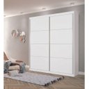 Ver imagem 1 de Guarda-roupa Premium Com Portas de Correr Branco Potente