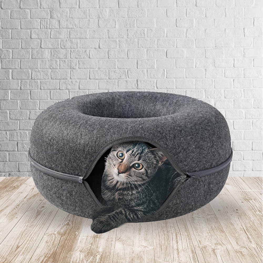 Animo Shop Cama Pet Túnel Rosquinha Gatinho Grande - 2