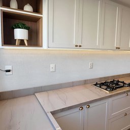 Papel de Parede Adesivo Lavavel Texturizado Linho Branco Fosco 500x60cm - 3