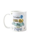 Ver imagem 1 de Caneca Presente Criativo Pai Frase Meu Primeiro Dia Dos Pais