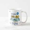 Ver imagem 4 de Caneca Presente Criativo Pai Frase Meu Primeiro Dia Dos Pais