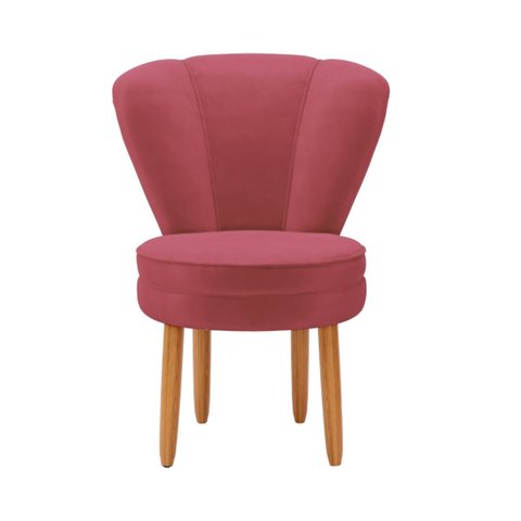 Jogo de Cadeira para Sala de Jantar Estofada Confortáveis com Pés de Madeira Moblan Decor