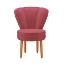 Ver imagem 1 de Jogo de Cadeira para Sala de Jantar Estofada Confortáveis com Pés de Madeira Moblan Decor