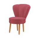 Ver imagem 4 de Jogo de Cadeira para Sala de Jantar Estofada Confortáveis com Pés de Madeira Moblan Decor