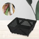 Ver imagem 2 de Cesta Secar Frutas Verduras Legumes Dobravel Drenagem Alimentos Escorredor Cozinha Copa Casa Organiz