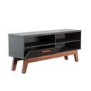 Ver imagem 6 de Rack para Tv 55 Polegadas Lín 1 Porta - Preto Fosco