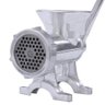 Moedor de Carne Manual N12, Máquina Processador Multiuso em Alumínio, Faça Seus Hambúrgueres. - 4
