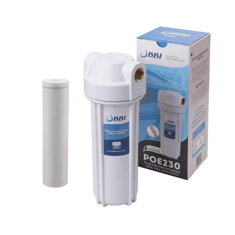 Filtro Poe para Caixa D'água 9"3/4 Branco Bbi - 5