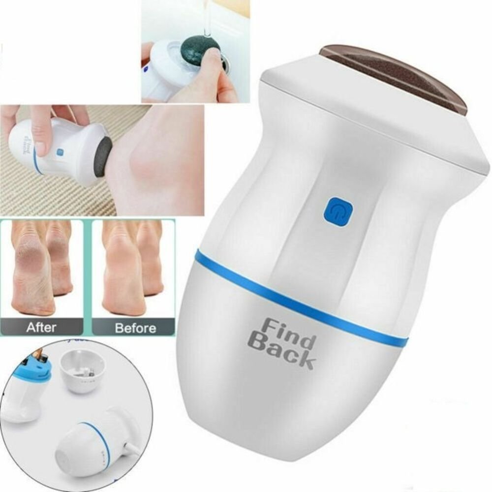 Removedor de Calos Automatico Esfoliador Lixa para Pe Pele Morta Removedor Usb ou a Pilha Manicure P - 2