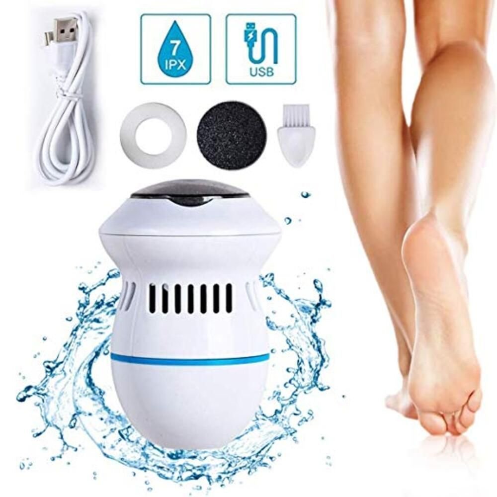 Removedor de Calos Automatico Esfoliador Lixa para Pe Pele Morta Removedor Usb ou a Pilha Manicure P - 6