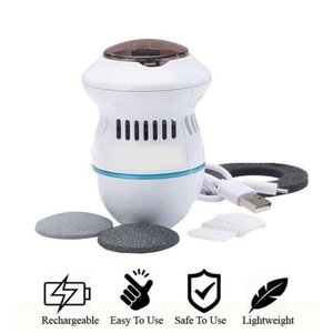 Removedor de Calos Automatico Esfoliador Lixa para Pe Pele Morta Removedor Usb ou a Pilha Manicure P