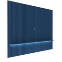 Ver imagem 3 de Painel Ripado para TV até 90 Polegadas 100% MDF com LED 230CMX250CM Nobre Azul