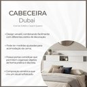 Ver imagem 2 de Cabeceira Dubai Queen em Madeira Maciça com Espaço Organizador Design Moderno Branco