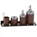 Ver imagem 3 de Suporte Porta Shampoo Organizador De Banheiro Preto Zmt