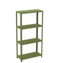 Ver imagem 2 de Estante com Estrutura Metálica com 4 Prateleiras Espresso Móveis