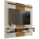 Ver imagem 4 de Painel Suspenso Tv 60 Pol 150 Cm Leme Cinamomo Off White Bechara