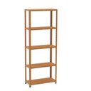 Ver imagem 2 de Estante com Estrutura Metálica com 5 Prateleiras Espresso Móveis