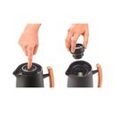 Ver imagem 2 de Garrafa Termica Riviera 63 1lt - Design Assinado Icons - Preta - Guzzini