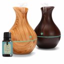 Ver imagem 1 de Kit Aromatizador Elétrico + Essência Escolha Cor e Essência:lavanda/madeira Clara