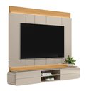 Ver imagem 6 de Painel Tv 75" Home Suspenso Sala 200cm Charlote com Porta Basculante Off White L04 - D'Rossi