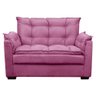 Sofá 2 Lugares Confortável Pequeno 140cm Small Cores Herrero Cor:rosa - 2