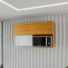 Armário Aéreo para Cozinha Porta Microondas 100% Mdf Paloma - 1