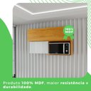 Ver imagem 5 de Armário Aéreo para Cozinha Porta Microondas 100% Mdf Paloma