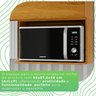 Armário Aéreo para Cozinha Porta Microondas 100% Mdf Paloma - 9