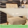 Mesa De Jantar Tampo Em Mdf 120cm Zuri Casa 812 Nature Off White - 6