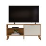 Rack para Tv até 50 Polegadas Madri com 1 Portas Nature/off White Peternella - 3
