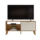 Ver imagem 3 de Rack para Tv até 50 Polegadas Madri com 1 Portas Nature/off White Peternella
