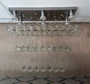 Ver imagem 4 de Lustre Plafon de Cristal Legítimo K9 para Sala de Jantar