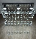 Ver imagem 2 de Lustre Plafon de Cristal Legítimo K9 para Sala de Jantar