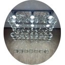 Ver imagem 1 de Lustre Plafon de Cristal Legítimo K9 para Sala de Jantar