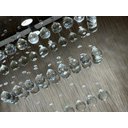 Ver imagem 5 de Lustre Plafon de Cristal Legítimo K9 para Sala de Jantar