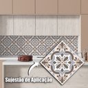 Ver imagem 2 de 10 Pisos Azulejo Porcelanato Autocolante Lavável para Chão ou Parede
