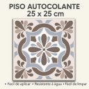 Ver imagem 4 de 10 Pisos Azulejo Porcelanato Autocolante Lavável para Chão ou Parede